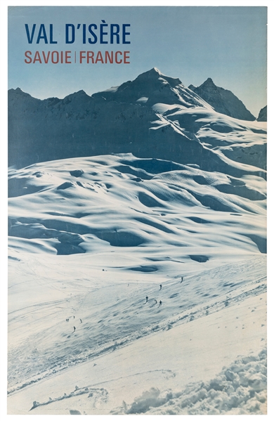  Val d’Isere / Savoie France. 1965. Mulhouse: Imp. Braun. Fr...