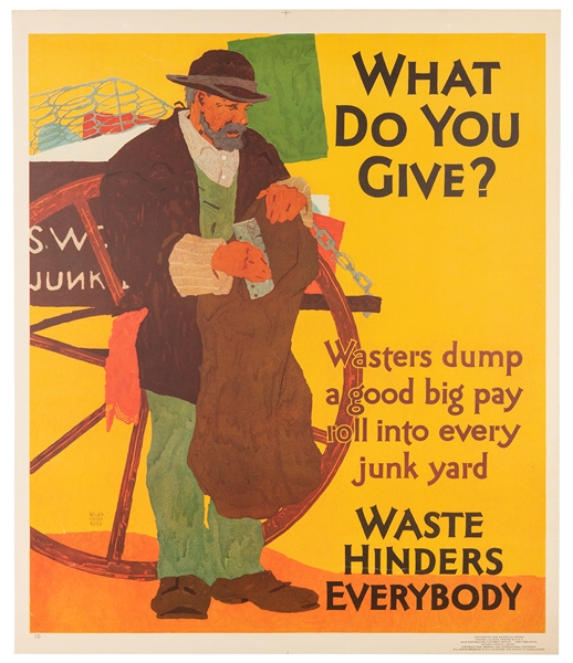  ELMES, Willard Frederic (1900-1956). What Do You Give? / Wa...