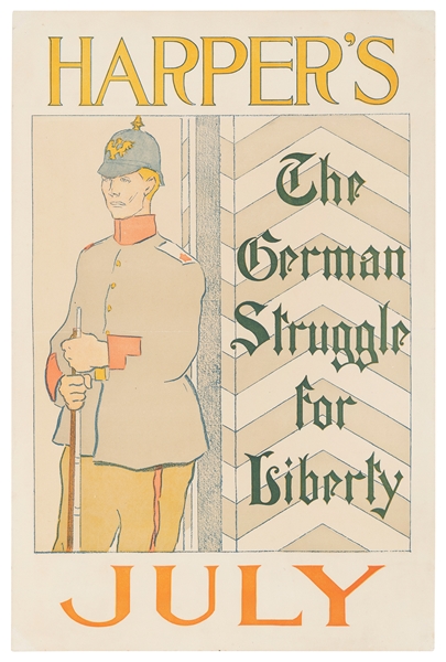  PENFIELD, Edward (1866-1925). Harper’s / The German Struggl...