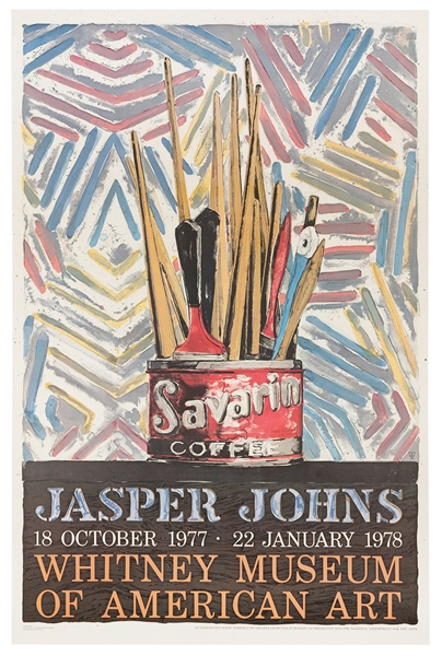  JOHNS, Jasper (b. 1930). Jasper Johns / Whitney Museum of A...