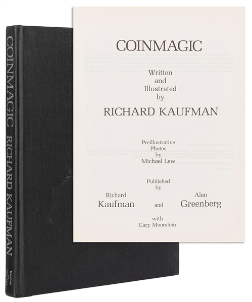  KAUFMAN, Richard. Coinmagic. Washington: Kaufman and Greenb...