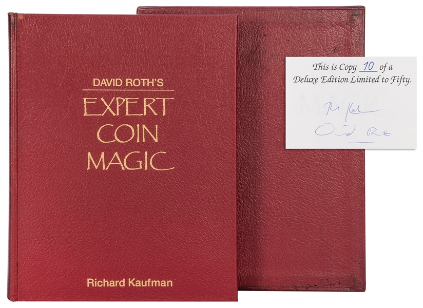  ROTH, David. Expert Coin Magic. [New York]: Kaufman & Green...