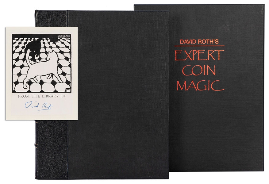  ROTH, David. Expert Coin Magic. [New York]: Kaufman & Green...