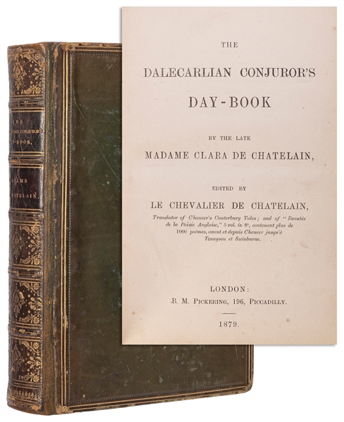  DE CHATELAIN, Madame Carla. The Dalecarlian Conjurer’s Day-...