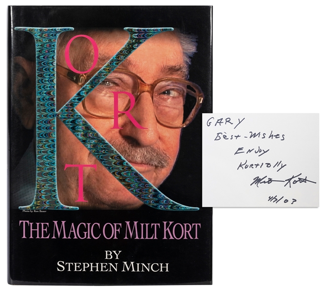  MINCH, Stephen. KORT. The Magic of Milt Kort. Seattle: Herm...