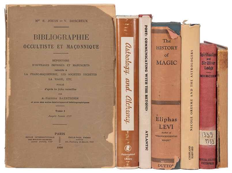  [OCCULT] Seven Works on Spiritualism, Astrology, and the Oc...