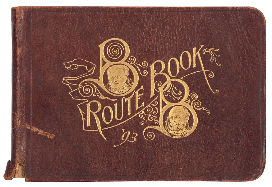  The Barnum & Bailey Official Route Book. Season of 1893. Bu...