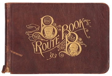  The Barnum & Bailey Official Route Book. Season of 1893. Bu...