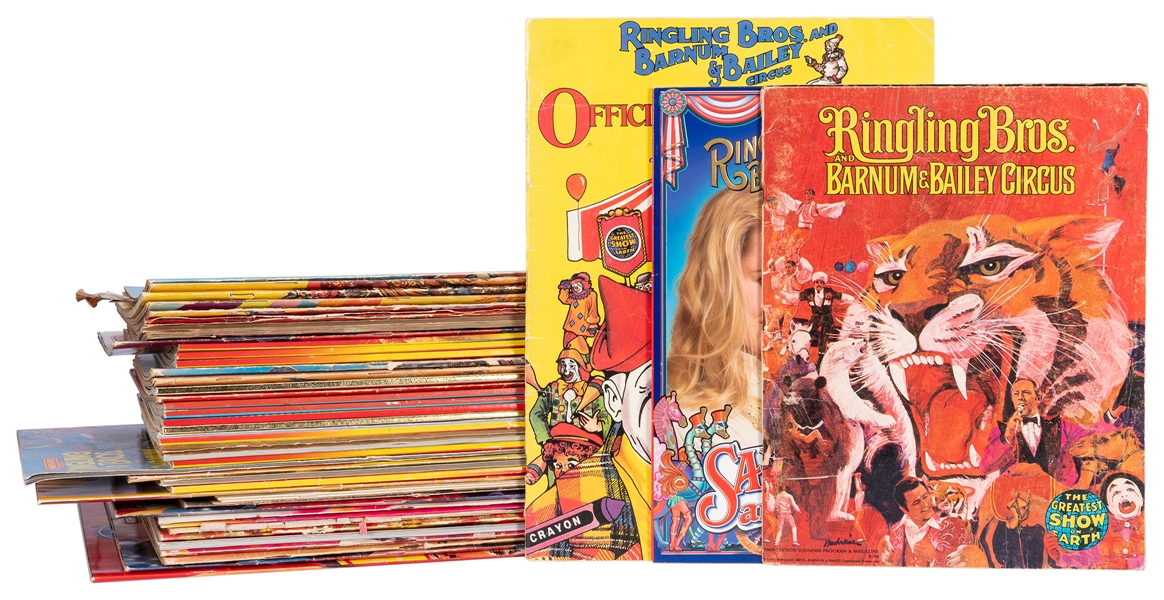  Ringling Bros. and Barnum & Bailey. Large collection of sou...