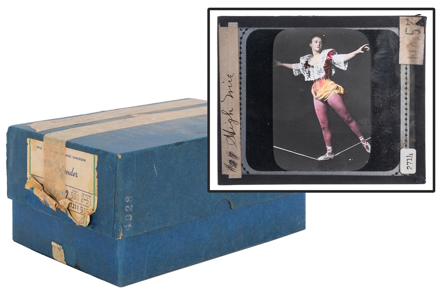  Collection of Ringling Bros. and early circus glass slides....