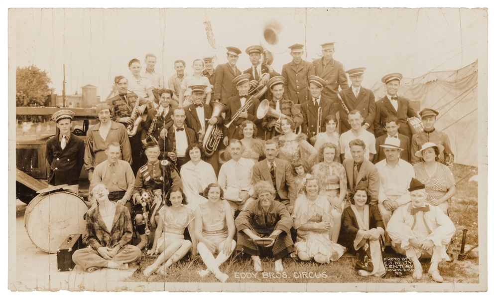  KELTY, Edward J. (1888-1967). Eddy Bros. Circus. Asbury Par...