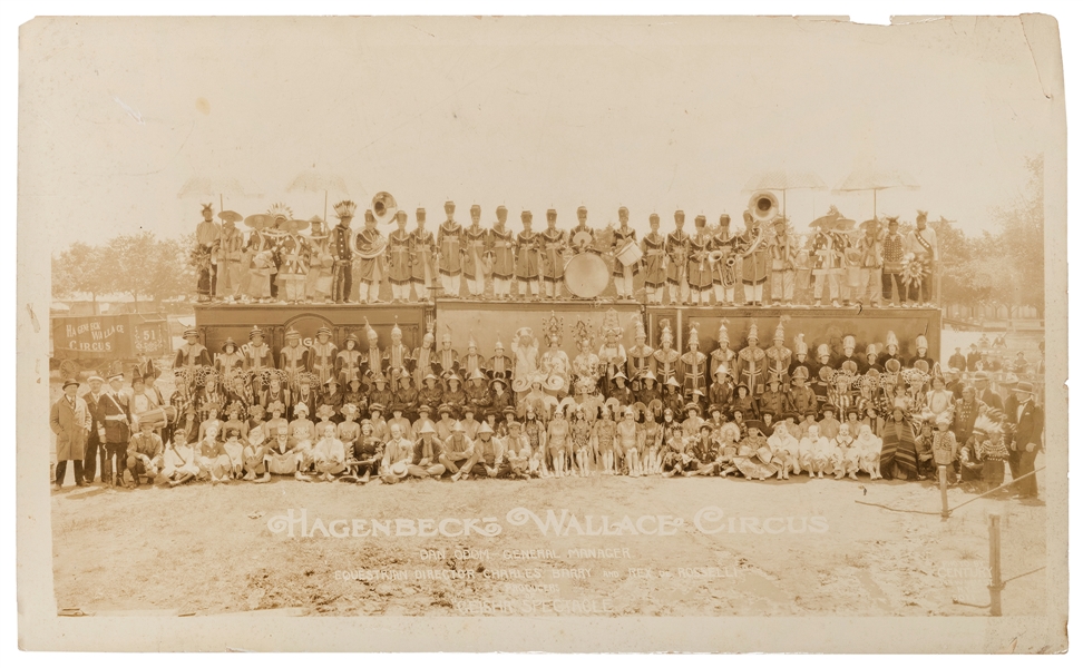  KELTY, Edward J. (1888-1967). Hagenbeck-Wallace Circus. Dan...