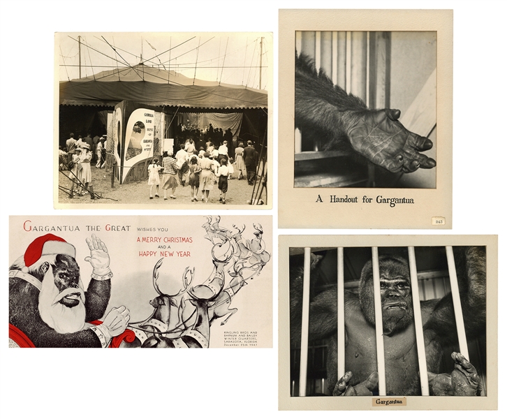  [R.B.B.B.—GARGANTUA]. Collection of Gargantua and circus go...