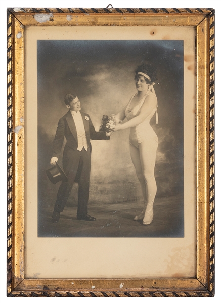  Circus Giantess photograph. N.p, n.d. (ca. 1910s?). Silver ...