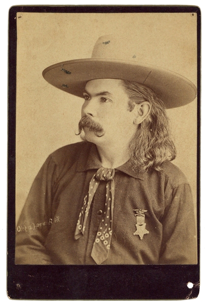  Cabinet photo of Oklahoma Bill. New York: J.D. Maxwell, ca....