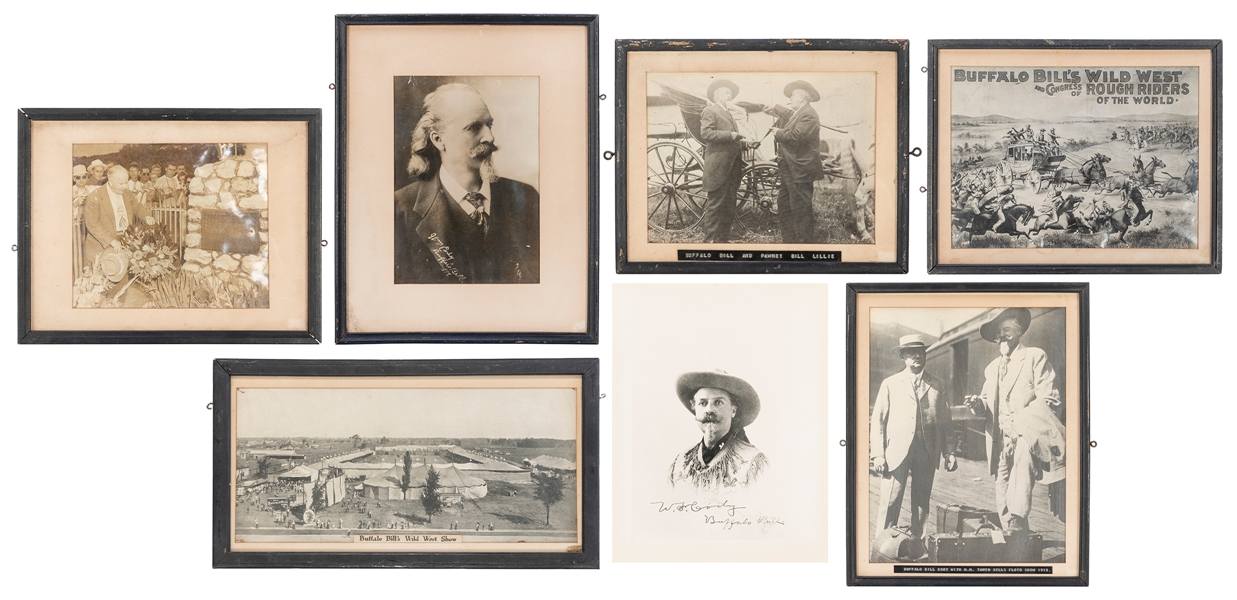  CODY, William F. (BUFFALO BILL) (1846-1917). Group of Buffa...