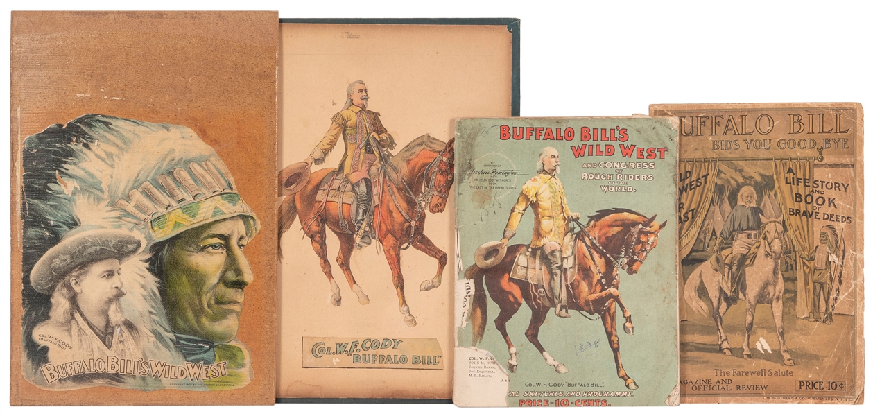  Buffalo Bill’s Wild West. Group of three programs. Lot incl...