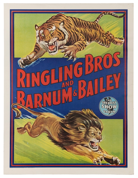  BAILEY, Bill. Ringling Bros and Barnum & Bailey / [Charging...