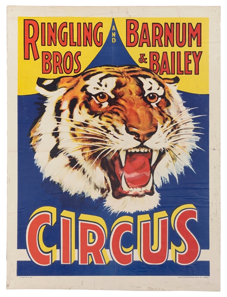  Ringling Bros. and Barnum & Bailey / [Tiger]. Erie: Erie Li...