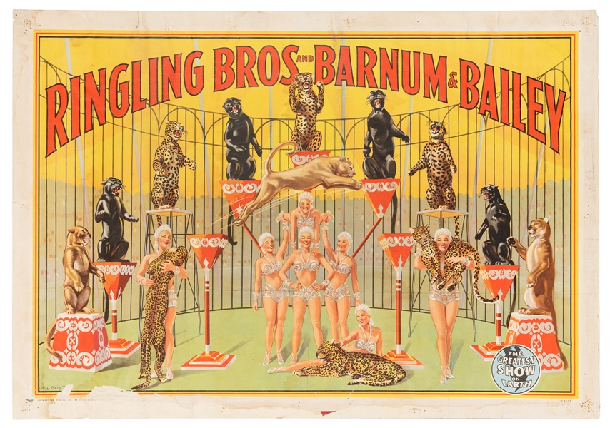  BAILEY, Bill. Ringling Bros and Barnum & Bailey / [Trained ...