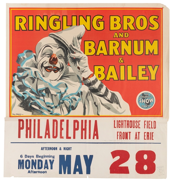  BAILEY, Bill. Ringling Bros. and Barnum & Bailey / [Clown]....