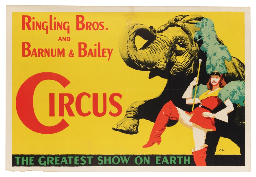  Ringling Bros. and Barnum & Bailey Circus / [Majorette with...