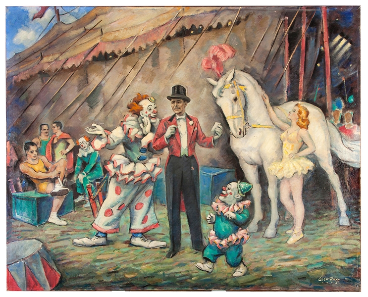  TRACY, Glen (American, 1883 – 1956). The Ring Master – The ...