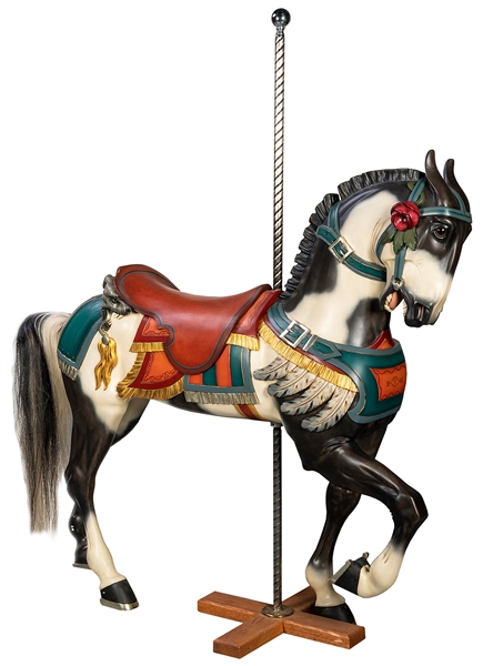  Carousel Horse. Brooklyn: Stein & Goldstein, early 20th cen...