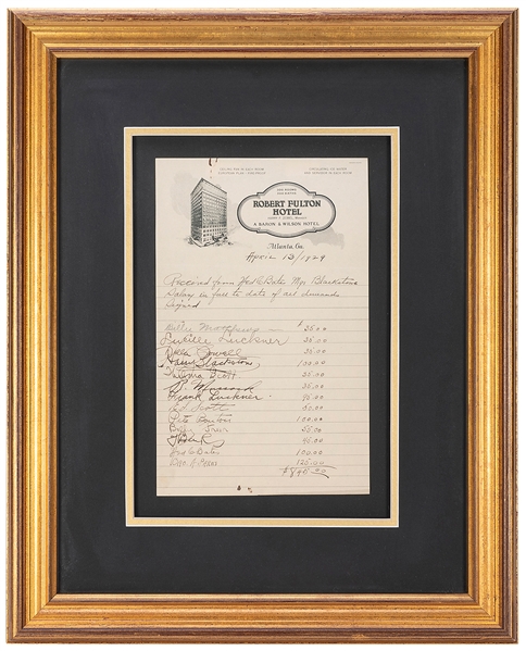  BLACKSTONE, HARRY SR. (HENRY BOUGHTON). SIGNED BLACKSTONE C...