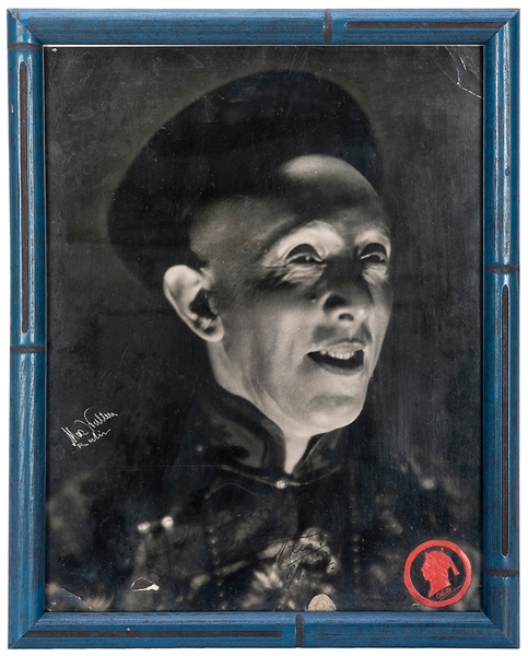  OKITO (TOBIAS BAMBERG). PORTRAIT OF OKITO INSCRIBED AND SIG...