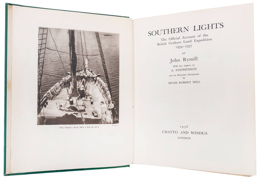  RYMILL, John (1905–1968). Southern Lights: The Official Acc...