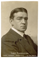  [SHACKLETON, Ernest H. (1874–1922)]. –– THOMSON, John and J...