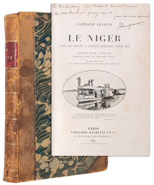  LENFANT, Eugene Armand, Capt. (1865–1923). Le Niger voie ou...