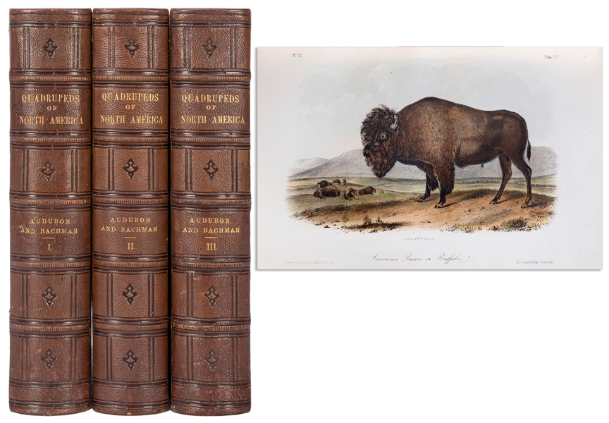  AUDUBON, John James (1785–1851). –– BACHMAN, John, Rev. (17...