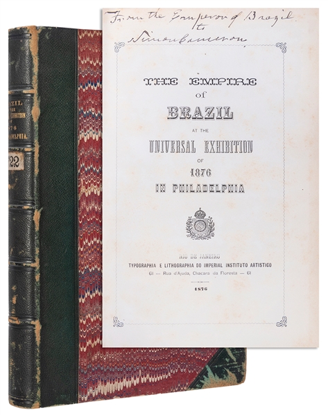  [CENTENNIAL EXPOSITION]. The Empire of Brazil at the Univer...