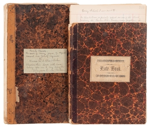  [CIVIL WAR]. A first–hand manuscript journal by a Philadelp...