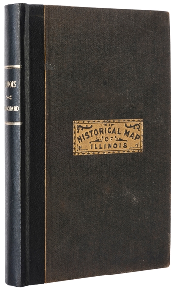  [ILLINOIS]. BLANCHARD, Rufus (1821–1904). History of Illino...