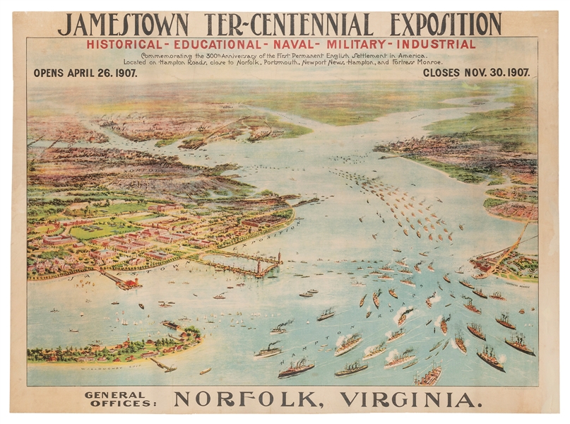  [JAMESTOWN EXPOSITION]. Jamestown Ter–Centennial Exposition...