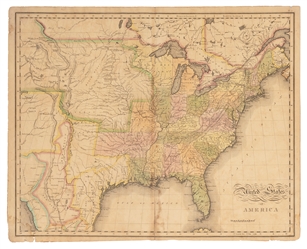  [MAP]. –– [CAREY & LEA]. United States of America. [Philade...