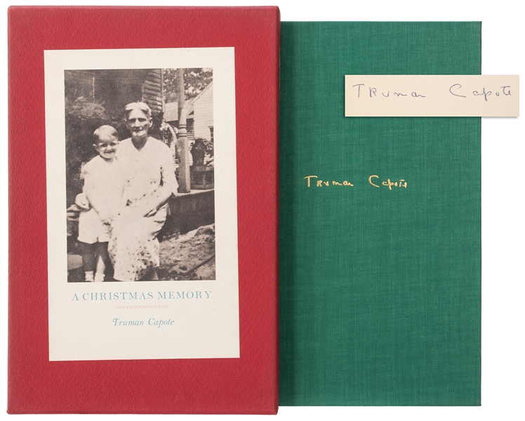  CAPOTE, Truman (1924–1984). A Christmas Memory. New York: R...