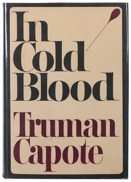  CAPOTE, Truman (1924–1984). In Cold Blood. New York: Random...