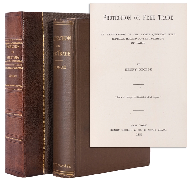  [ECONOMICS]. HENRY, George (1839–1897). Protection or Free ...