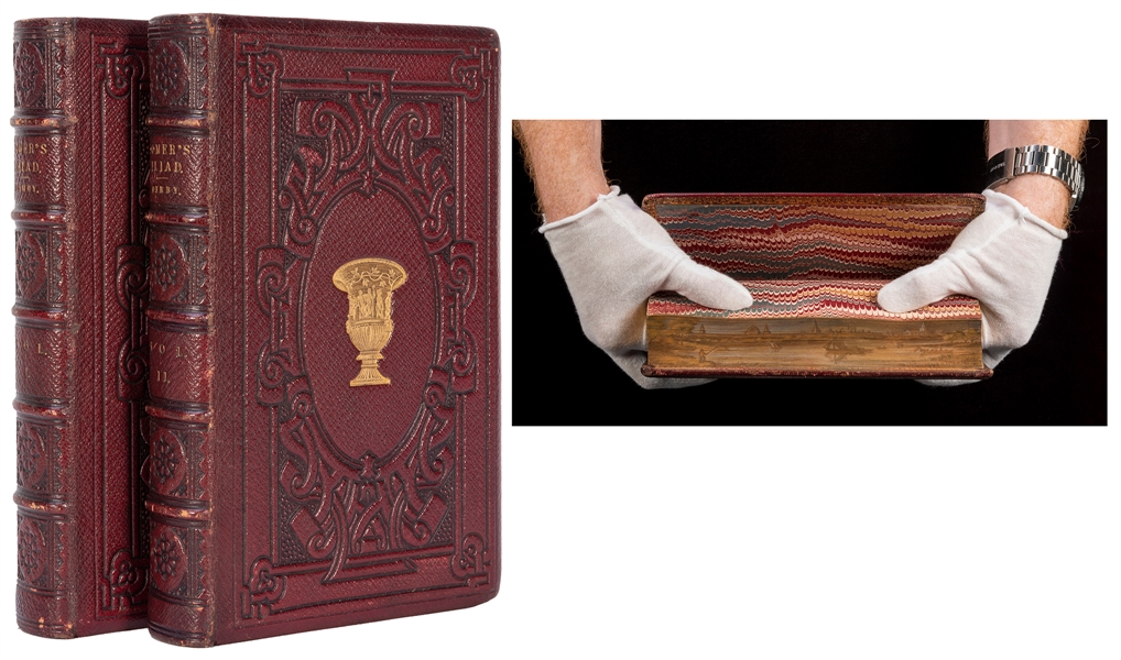  [FORE–EDGE PAINTING]. SMITH–STANLEY, Edward, Earl of Derby ...