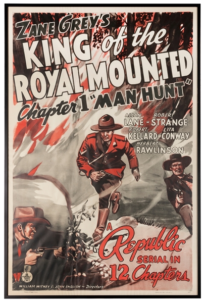  [GREY, Zane (1872–1939)]. King of the Royal Mounted: Chapte...