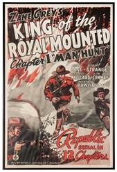  [GREY, Zane (1872–1939)]. King of the Royal Mounted: Chapte...