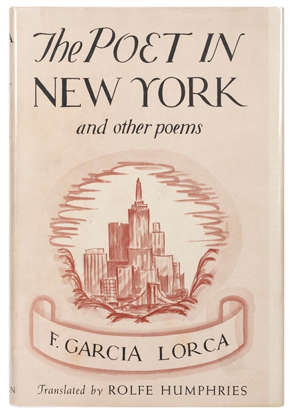  LORCA, Federico Garcia (1898–1936). The Poet in New York. T...