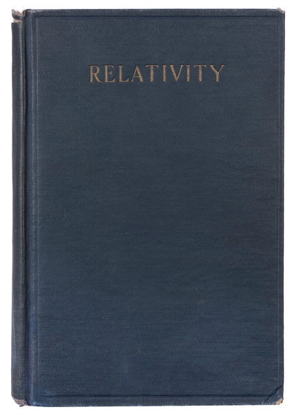  [SCIENCE]. EINSTEIN, Albert (1879–1955). Relativity: The Sp...