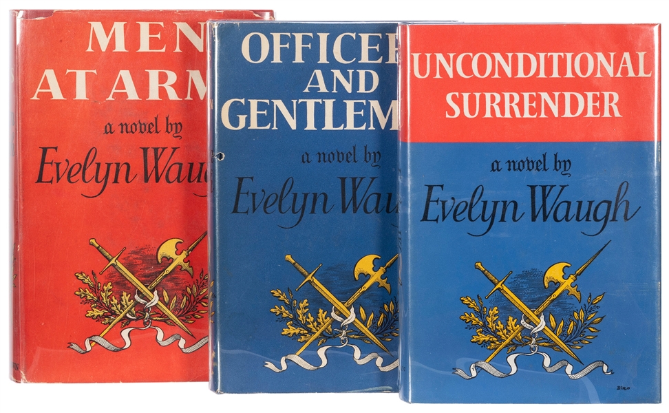  WAUGH, Evelyn (1903–1966). [Sword of Honour Trilogy:] Men a...