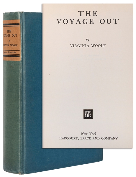  WOOLF, Virginia (1882–1941). The Voyage Out. New York: Harc...