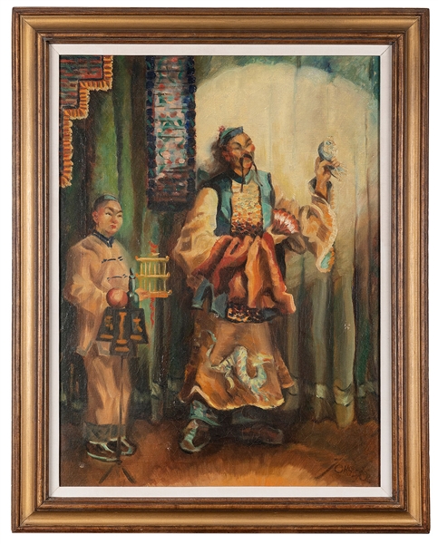  JOHNSTON, EARL (AMERICAN, 1898 – 1940). [CHINESE MAGICIAN]....